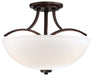 Minka-Lavery 4962-284 Overland Park Three Light Semi Flush Mount, Vintage Bronze Main Image.jpg