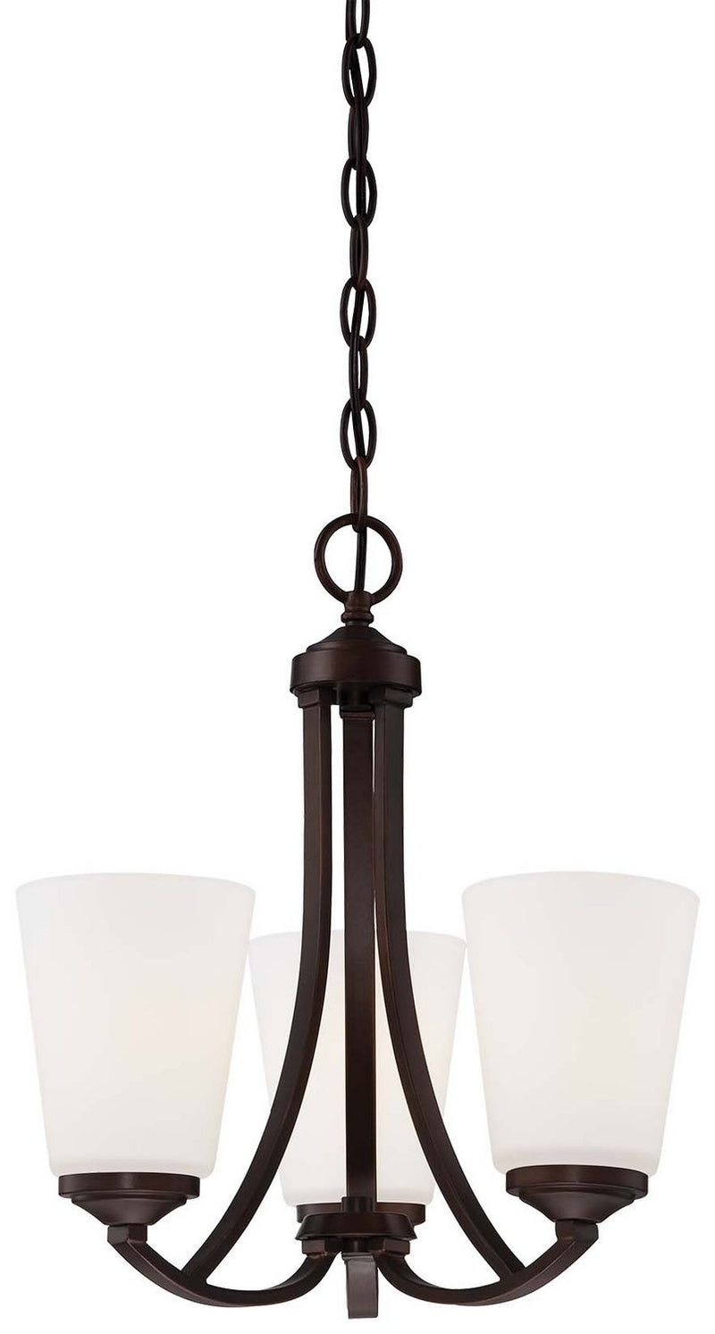 Minka-Lavery 4963-284 Overland Park Three Light Mini Chandelier, Vintage Bronze Main Image.jpg