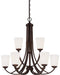 Minka-Lavery 4969-284 Overland Park Nine Light Chandelier, Vintage Bronze Main Image.jpg