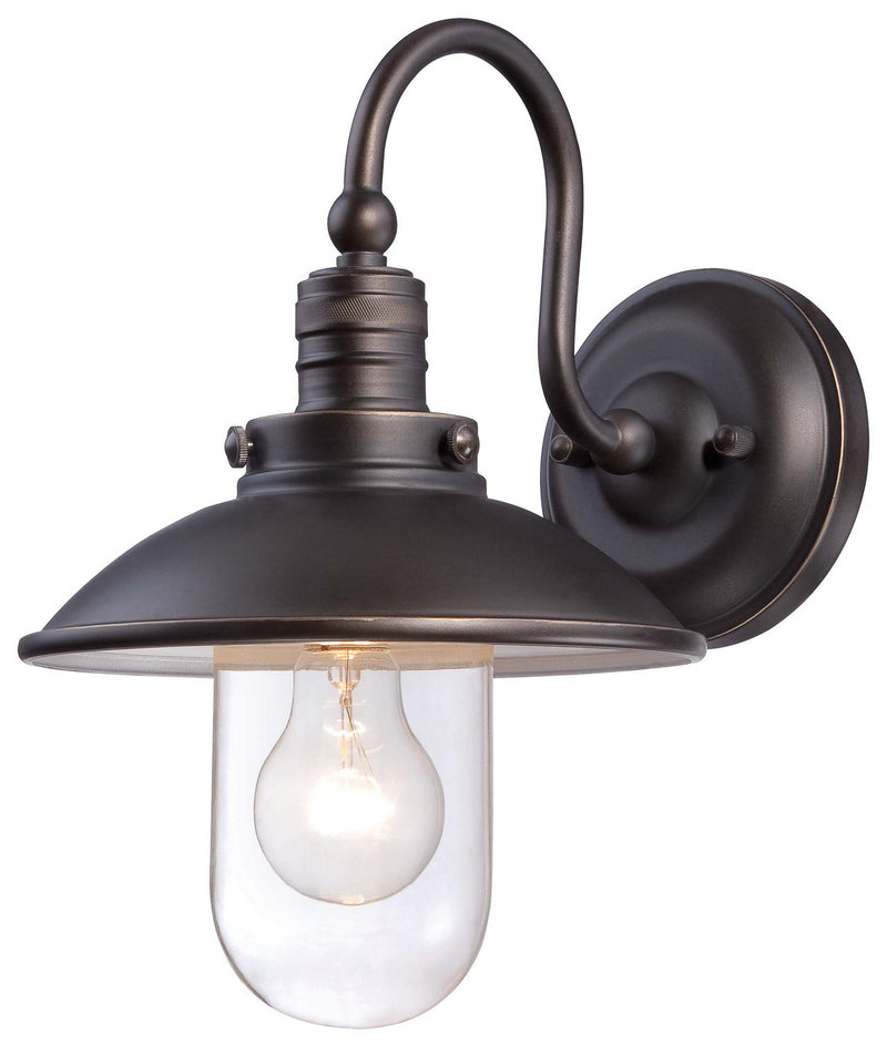 Minka-Lavery 71163-143C Downtown Edison One Light Wall Mount, Oil Rubbed Bronze W/ Gold Highlights Main Image.jpg