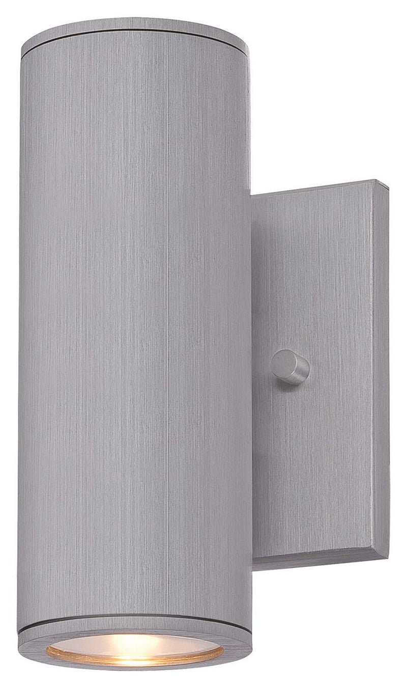 Minka-Lavery 72501-A144-L Skyline Led LED Outdoor Wall Mount, Brushed Aluminum Main Image.jpg