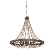 Savoy House 7-7406-5-39 Five Light Pendant, Fossil Stone (4)