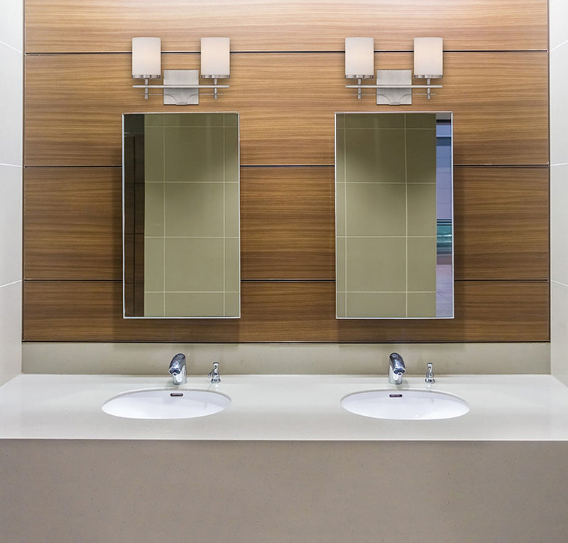 Savoy House 8-338-2-SN Two Light Bath Bar, Satin Nickel (2)