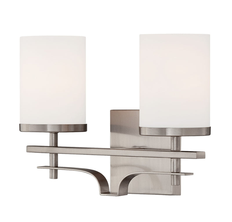 Savoy House 8-338-2-SN Two Light Bath Bar, Satin Nickel (3)