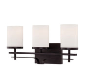 Savoy House 8-338-3-13 Three Light Bath Bar, English Bronze (2)