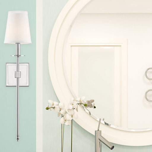 Savoy House 9-302-1-109 One Light Wall Sconce, Polished Nickel (2)