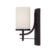 Savoy House 9-337-1-13 One Light Wall Sconce, English Bronze