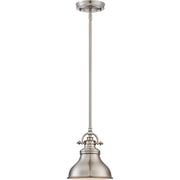 Quoizel ER1508BN Emery One Light Mini Pendant, Brushed Nickel Alternate Image 2.jpg