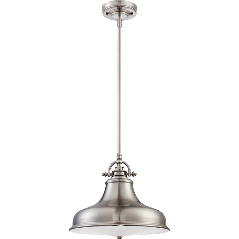 Quoizel ER1814BN Emery One Light Pendant, Brushed Nickel Alternate Image.jpg