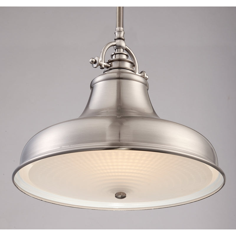 Quoizel ER1814BN Emery One Light Pendant, Brushed Nickel Alternate Image 3.jpg