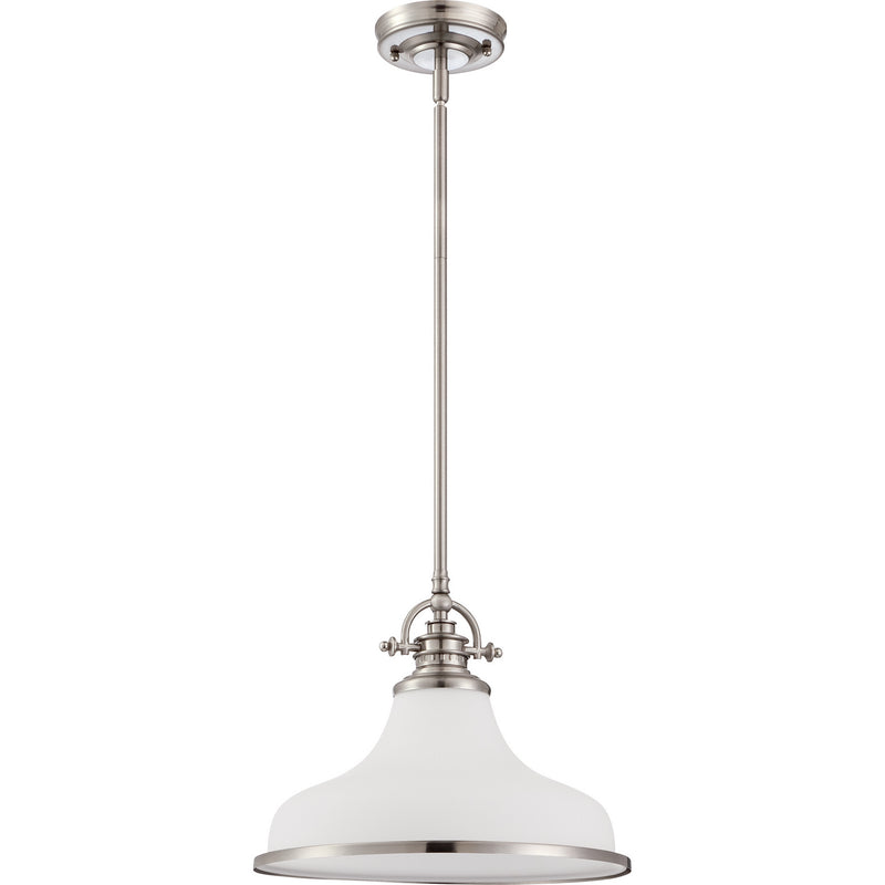 Quoizel GRT2814BN Grant One Light Pendant, Brushed Nickel Alternate Image.jpg