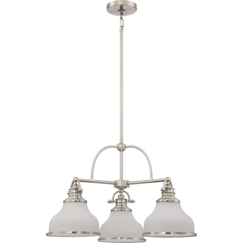 Quoizel GRT5103BN Grant Three Light Chandelier, Brushed Nickel Alternate Image.jpg