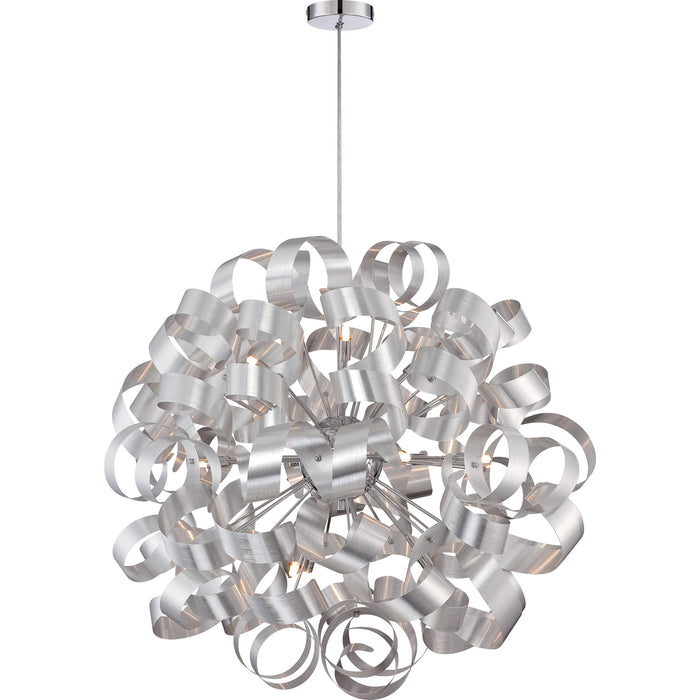 Quoizel RBN2831MN Ribbons 12 Light Pendant, Millenia Main Image.jpg