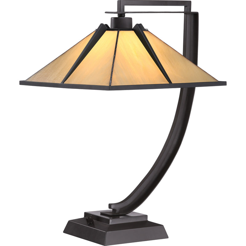 Quoizel TF1791TWT Pomeroy One Light Table Lamp, Western Bronze Main Image.jpg