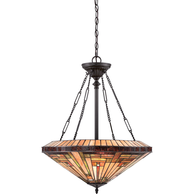 Quoizel TFST2822VB Stephen Four Light Pendant, Vintage Bronze Main Image.jpg
