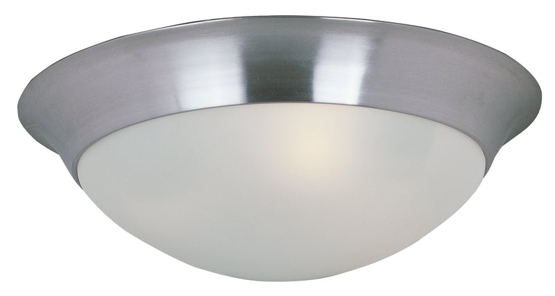 Maxim 5851FTSN Essentials - 585x Two Light Flush Mount, Satin Nickel Main Image.jpg