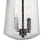 Kichler 49496AZ Two Light Outdoor Wall Mount, Architectural Bronze (2)