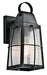 Kichler 49552BKT Tolerand One Light Outdoor Wall Mount, Textured Black Main Image.jpg