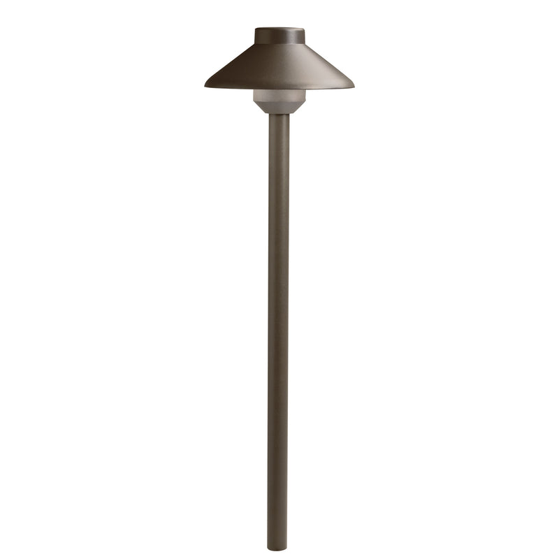 Kichler 15821AZT LED Path Light, Textured Architectural Bronze