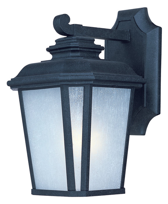 Maxim 3342WFBO Radcliffe One Light Outdoor Wall Lantern, Black Oxide Main Image.jpg