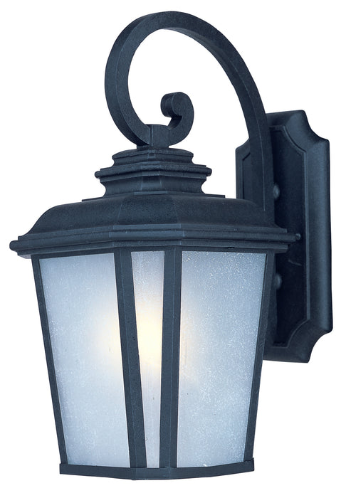 Maxim 3344WFBO Radcliffe One Light Outdoor Wall Lantern, Black Oxide Main Image.jpg