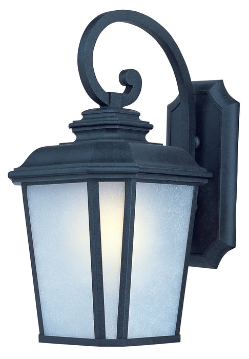 Maxim 3346WFBO Radcliffe One Light Outdoor Wall Lantern, Black Oxide Main Image.jpg