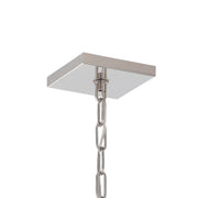 Crystorama 2244-PN Sylvan Four Light Chandelier Polished Nickel Alternate Image 2.jpg