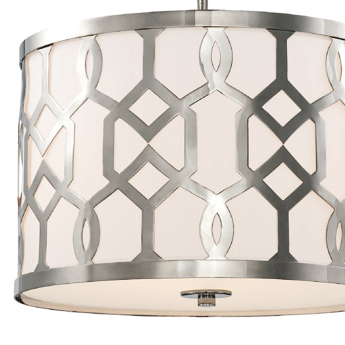 Crystorama 2265-PN Jennings Three Light Chandelier Polished Nickel Alternate Image.jpg