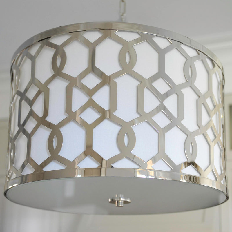 Crystorama 2266-PN Jennings Five Light Chandelier Polished Nickel Alternate Image 2.jpg