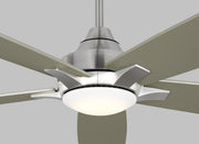 Generation Lighting 5LWDSM60BSD Lowden 60"Ceiling Fan, Brushed Steel Alternate Image.jpg