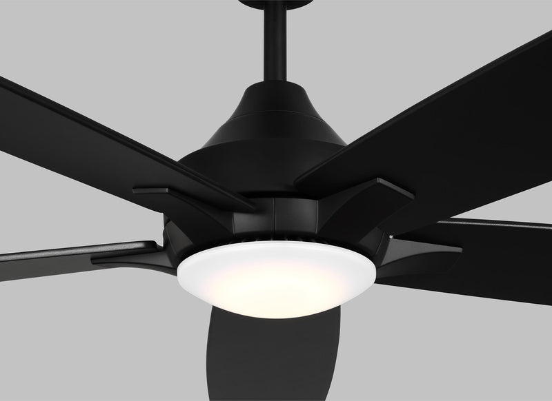 Generation Lighting 5LWDSM60MBKD Lowden 60"Ceiling Fan, Midnight Black Alternate Image.jpg