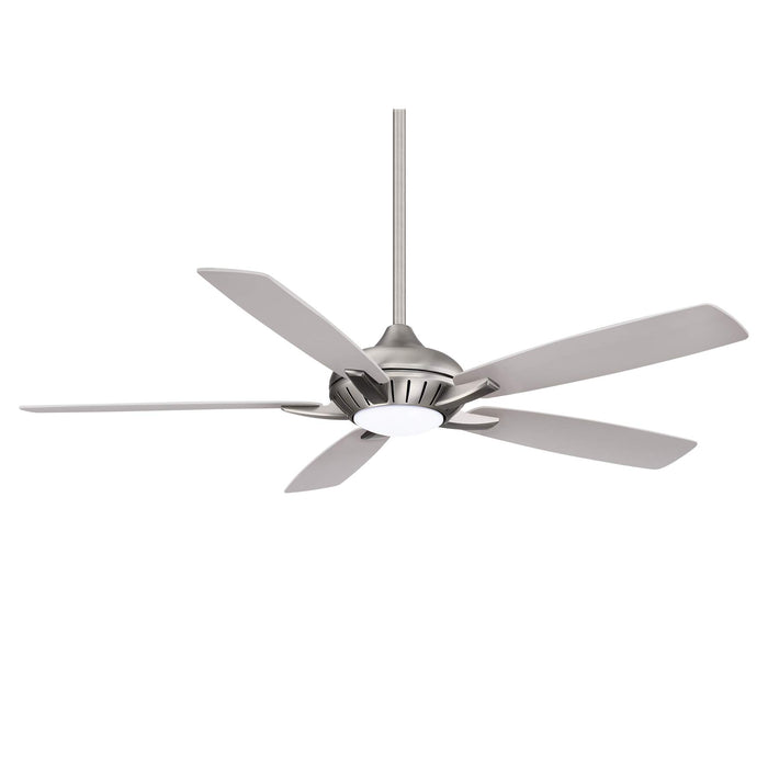 Minka-Aire F1001-BN/SL Dyno XL 60" Ceiling Fan, Brushed Nickel W/ Silver Alternate Image 2.jpg