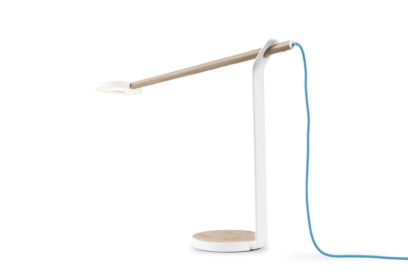 Koncept GR1-W-WOB-MWT-DSK Gravy LED Desk Lamp, White Oak/Matte White Main Image.jpg