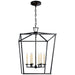 Darlana Six Light Lantern, Aged Iron Main Image.jpg