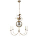 Gramercy Six Light Chandelier, Gilded Iron Main Image.jpg