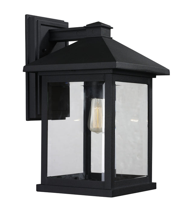 Z-Lite 531B-BK Portland One Light Outdoor Wall Sconce, Black Main Image.jpg