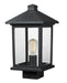 Z-Lite 531PHMS-BK Portland One Light Outdoor Post Mount, Black Main Image.jpg