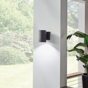Kichler 11250BKT30 LED Outdoor Wall Mount, Textured Black (3)