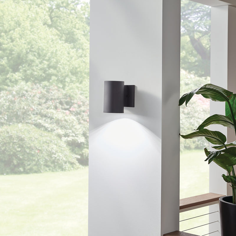 Kichler 11250BKT30 LED Outdoor Wall Mount, Textured Black (3)