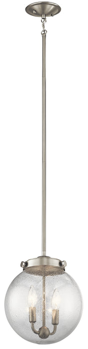 Kichler 42588NI Holbrook Two Light Mini Pendant, Brushed Nickel Main Image.jpg