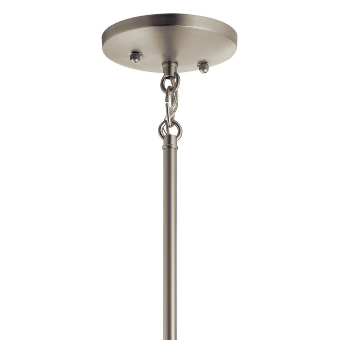Kichler 43640NI One Light Mini Pendant, Brushed Nickel (2)