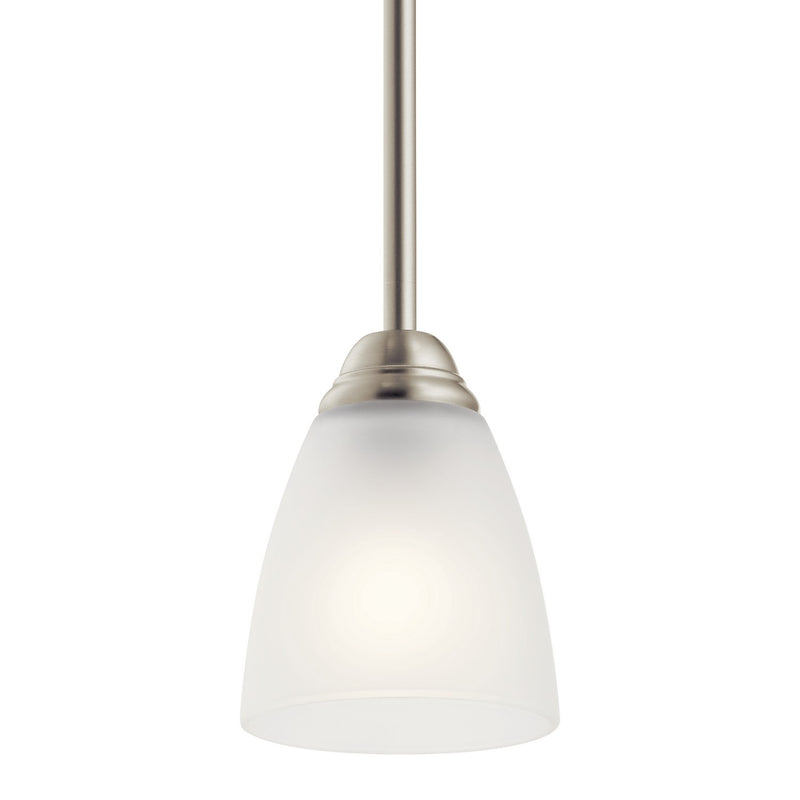 Kichler 43640NI One Light Mini Pendant, Brushed Nickel (3)