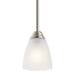 Kichler 43640NI One Light Mini Pendant, Brushed Nickel (3)