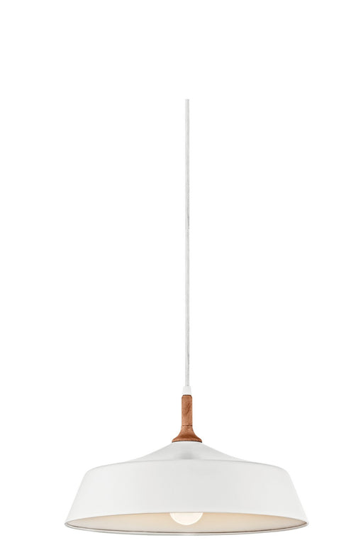 Kichler 43683WH One Light Pendant, White (2)