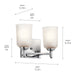 Kichler 45573CH Two Light Bath, Chrome (2)