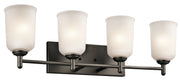 Kichler 45575OZ Four Light Bath, Olde Bronze