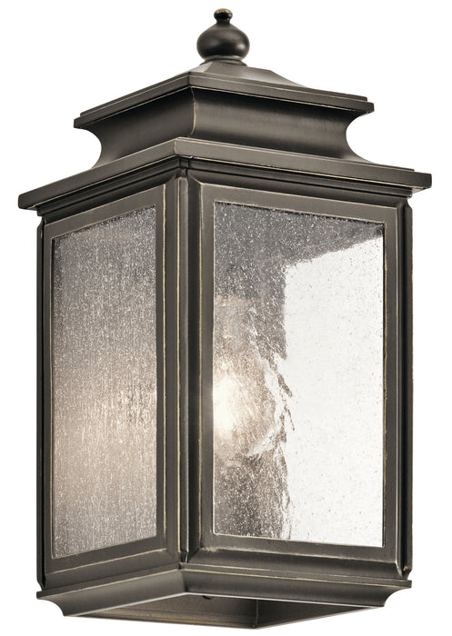 Kichler 49501OZ Wiscombe Park One Light Outdoor Wall Mount, Olde Bronze Main Image.jpg