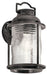 Kichler 49570WZC Ashland Bay One Light Outdoor Wall Mount, Weathered Zinc Main Image.jpg