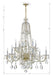 Crystorama 1114-PB-CL-MWP Traditional Crystal 12 Light Chandelier Polished Brass Alternate Image 2.jpg
