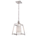 Crystorama 2240-PN Sylvan One Light Pendant Polished Nickel Alternate Image.jpg